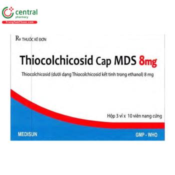 Thiocolchicosid Cap MDS 8mg