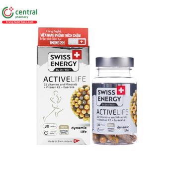 Thực phẩm bảo vệ sức khoẻ viên uống Swiss Energy ActiveLife