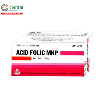 Acid Folic MKP 5mg