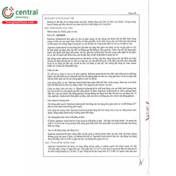 Thuốc Apirison 50 (Eperison) điều trị tăng trương lực cơ và liệt cứng