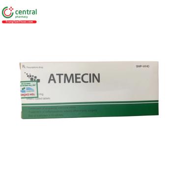 Thuốc ATMECIN 40mg điều trị suy giãn tĩnh mạch, trĩ, sưng viêm