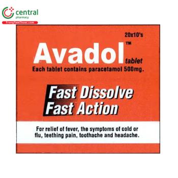 Thuốc Avadol 500mg