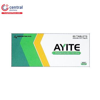 [CHÍNH HÃNG] Thuốc Ayite 100mg điều trị và dự phòng viêm loét dạ dày