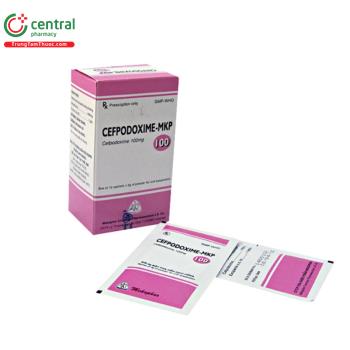 Thuốc Cefpodoxime-MKP 100mg (Bột)