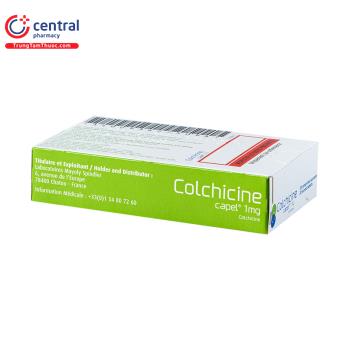 [CHÍNH HÃNG] Thuốc Colchicine Capel 1mg điều trị cơn gút cấp hiệu quả