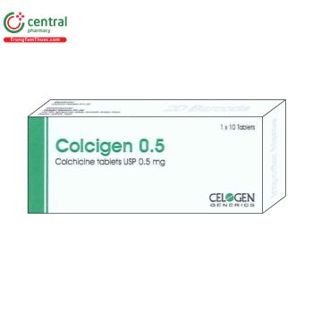 Thuốc Colcigen 0.5mg - Chỉ định điều trị cơn gút cấp cho người lớn