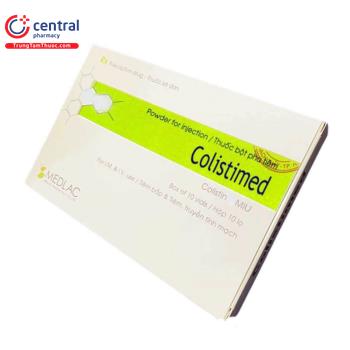 [CHÍNH HÃNG] Thuốc Colistimed 1 MIU dùng cho người nhiễm khuẩn nặng.