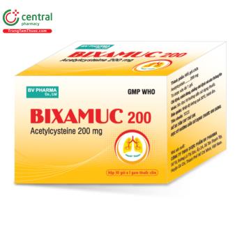 Thuốc cốm Bixamuc 200mg