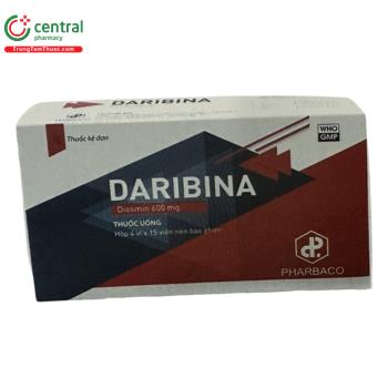 Thuốc Daribina trị triệu chứng liên quan đến suy tuần hoàn tĩnh mạch