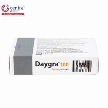 [CHÍNH HÃNG] Thuốc Daygra 100: Điều trị rối loạn cương dương