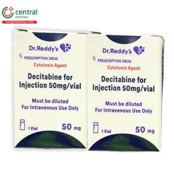 Thuốc Decitabine for Injection 50mg/vial điều trị hội chứng loạn sản tủy