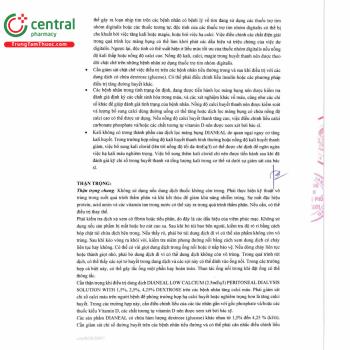 Thuốc Dianeal Low Calcium (2.5mEq/l) Peritoneal Dialysis Solution with ...