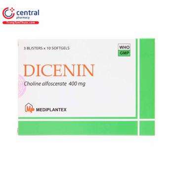 [CHÍNH HÃNG] Thuốc Dicenin: phục hồi chức năng, điều trị sau đột quỵ