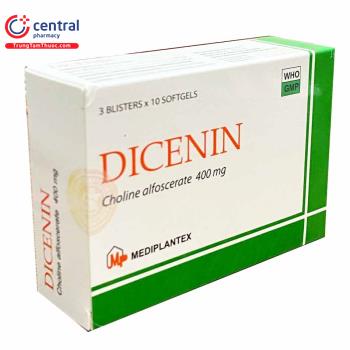 [CHÍNH HÃNG] Thuốc Dicenin: phục hồi chức năng, điều trị sau đột quỵ