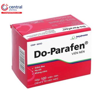 [CHÍNH HÃNG] Thuốc Do-Parafen để điều trị các cơn đau từ nhẹ đến trung bình