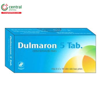 Thuốc Dulmaron 5 Tab. giảm triệu chứng liên quan đến viêm mũi dị ứng