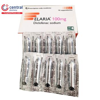 [CHÍNH HÃNG] Thuốc Elaria 100mg điều trị viêm do xương khớp