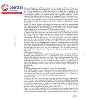 [CHÍNH HÃNG] Thuốc Evasif 245mg điều trị viêm gan B và HIV