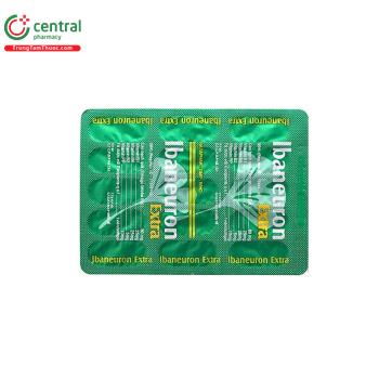 Thuốc Ibaneuron Extra hỗ trợ phục hồi sức khỏe, cải thiện trí nhớ