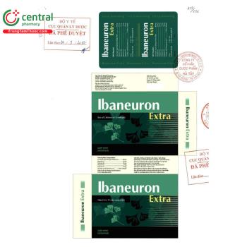 Thuốc Ibaneuron Extra hỗ trợ phục hồi sức khỏe, cải thiện trí nhớ