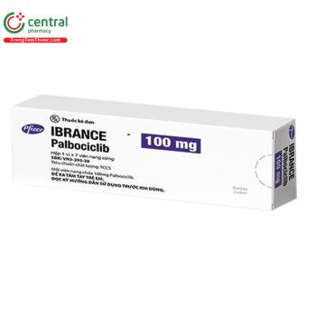 Thuốc Ibrance 100mg điều trị ung thư vú tại chỗ tiến triển hoặc dị căn