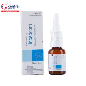 [CHÍNH HÃNG] Thuốc xịt mũi Incepcom điều trị viêm mũi dị ứng