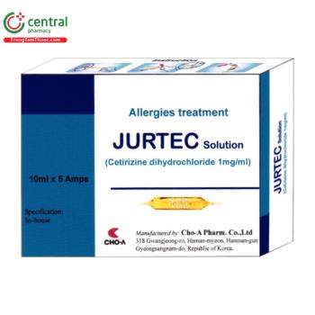 Thuốc Jurtec Solution 1mg/ml - Điều trị triệu chứng viêm mũi dị ứng