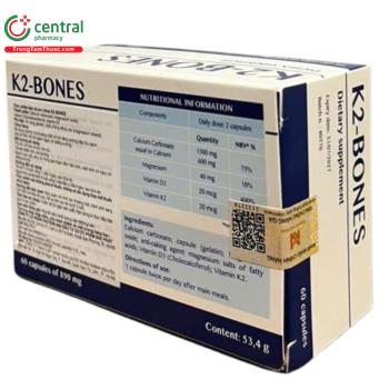 [CHÍNH HÃNG] Thuốc K2-Bones giúp xương chắc khỏe, tăng chiều cao