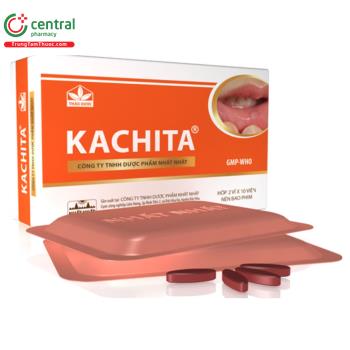 Thuốc Kachita Nhất Nhất điều trị viêm loét, nhiệt miệng, hôi miệng