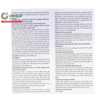Thuốc Levoleo 500mg (1 vỉ x 10 viên) - Điều trị bệnh nhiễm khuẩn