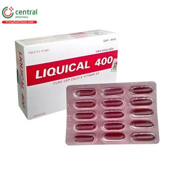 Thuốc Liquical 400 (Calci và vitamin D3) cải thiện sức khỏe xương