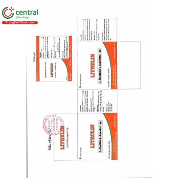 Thuốc Litrulin 6g điều trị các rối loạn trong các trường hợp suy gan