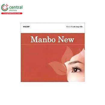 Thuốc Manbo New - Hỗ trợ cải thiện thị lực, giảm mỏi mắt, cận thị