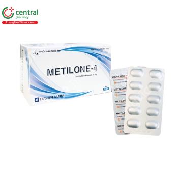 Thuốc Metilone-4 điều trị viêm khớp dạng thấp, bệnh dị ứng nặng