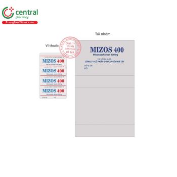 Thuốc Mizos 400 điều trị tại chỗ cho người bị nhiễm Candida ở âm đạo