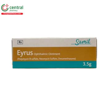 Thuốc mỡ tra mắt Eyrus ophthalmic ointment