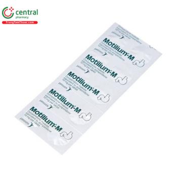 Thuốc Motilium-M 10mg điều trị triệu chứng khó tiêu, buồn nôn và nôn