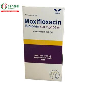 Moxifloxacin Bidiphar 400mg/100ml 