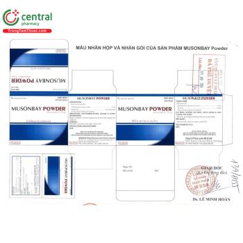 Thuốc Musonbay Powder 4mg - Trị hen phế quản ở trẻ từ 1 đến 5 tuổi