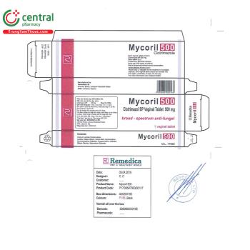 Thuốc Mycoril 500 điều trị bệnh nấm ở âm hộ, âm đạo, bệnh nấm Candida