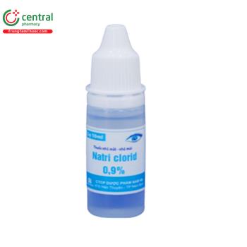 Thuốc nhỏ mắt, mũi Natri Clorid 0,9% Nam Hà 10ml - Làm sạch mắt, mũi