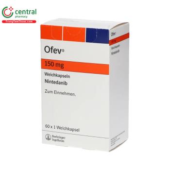 Thuốc Ofev 150mg giá bao nhiêu, dùng trong trường hợp nào?