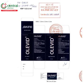 Thuốc nhỏ mắt Olevid chỉ định điều trị bệnh viêm kết mạc dị ứng