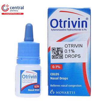 Otrivin 0.1% COLDS Nasal Drops