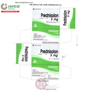 Thuốc Prednisolon 5mg Meyer-BPC: giúp chống viêm và ức chế miễn dịch