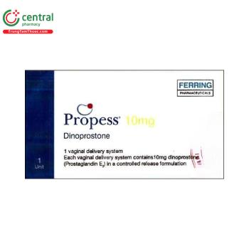Thuốc Propess 10mg - Khởi phát quá trình mở rộng cổ tử cung ở sản phụ