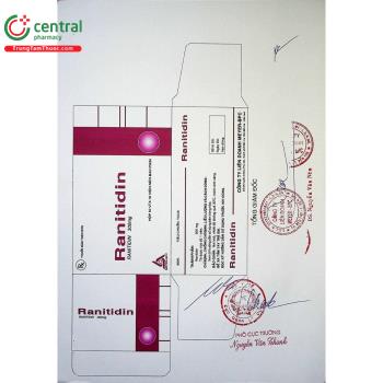 Thuốc Ranitidin 300mg Meyer - BPC trị loét tá tràng, dạ dày lành tính