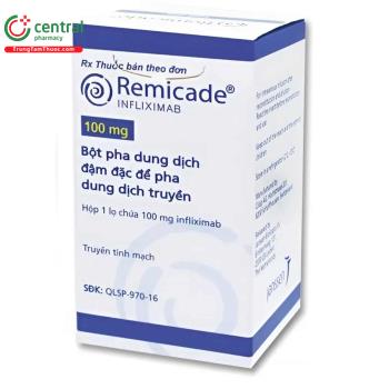 Thuốc Remicade - tác dụng, chỉ định, cách dùng và lưu ý sử dụng