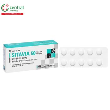 Thuốc Sitavia 50 kiểm soát đường huyết ở bệnh đái tháo đường type 2