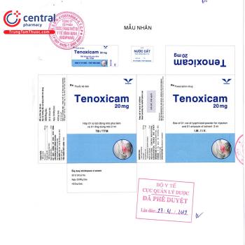[CHÍNH HÃNG] Thuốc Tenoxicam 20mg Inj Bidiphar trị viêm xương khớp